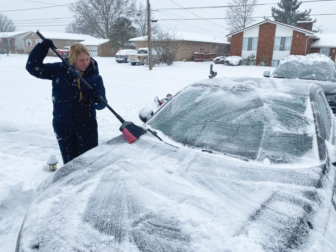 SNOWED IN: MOV hit with winter blast ahead of expected frigid temps ...